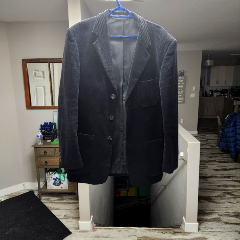 MENS PROTOCOL CORDUROY BLAZER JACKET Size 38